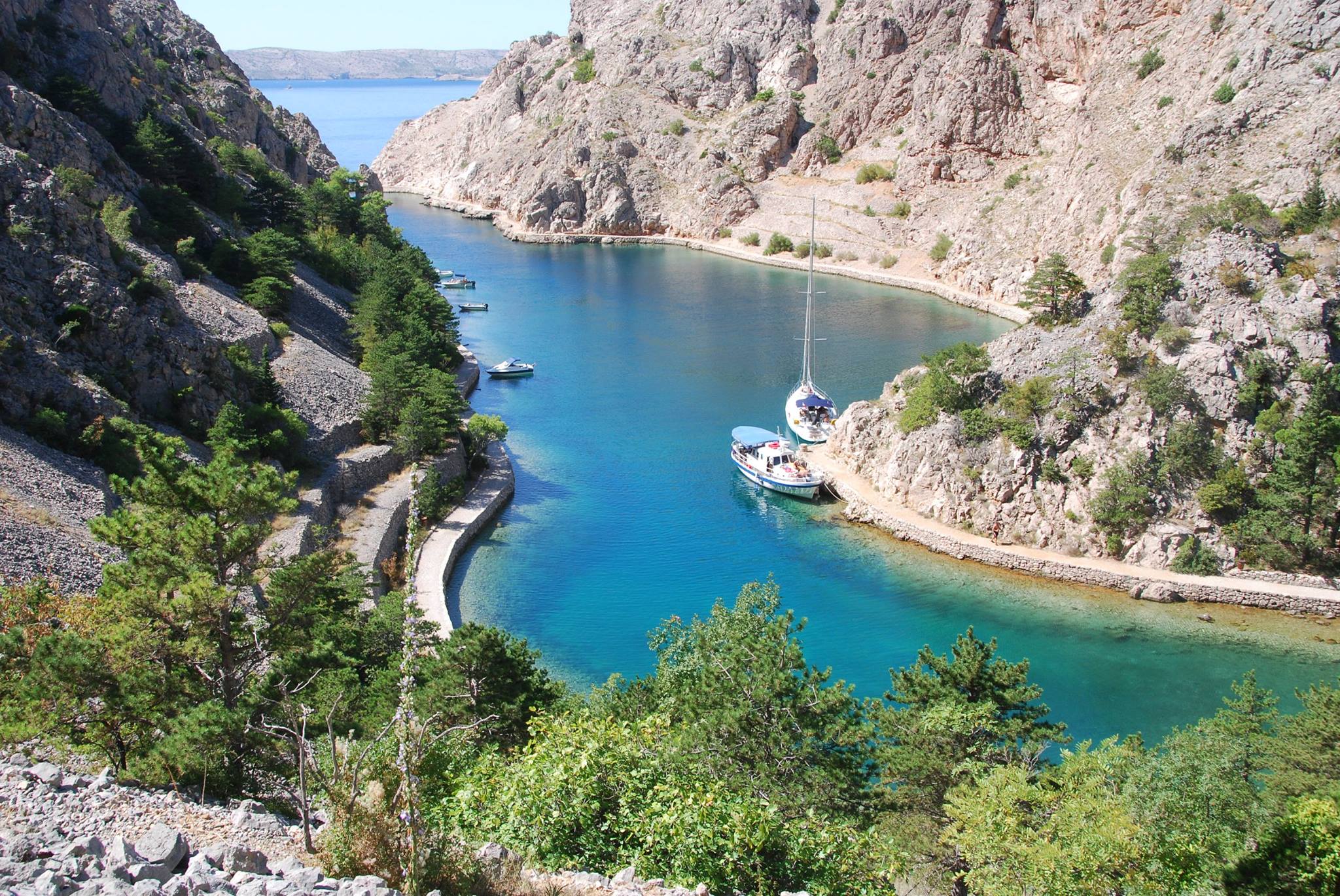 Boat tour in Croatia